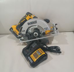 DEWALT XR 7'1/4" CORDLESS CIRCULAR SAW Brand New  with battery and charger..$250