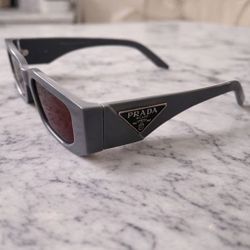 Dark Grey Prada Sunglasses 
