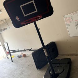 Basketball Goal Missing Net