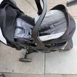 Baby Trend EZ Ride PLUS Travel System (Car Seat + Stroller) – Excellent Condition
