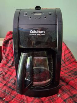 Cuisineart coffee grinder and coffee maker combo