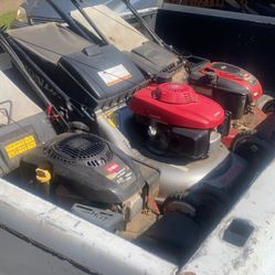 (Free) lawn mowers removal