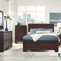 4-PCS Queen Size Bedroom Set In Offer 🔥🔥🔥