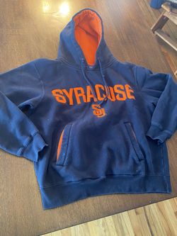 Chaps Syracuse Orange SU University Stitched Hoodie Sweatshirt Pullover Men's Size Small S