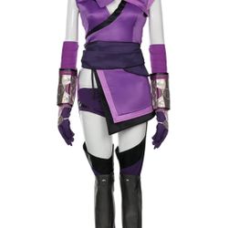 Mileena Cosplay Costume MK 11 Sexy Bodysuit