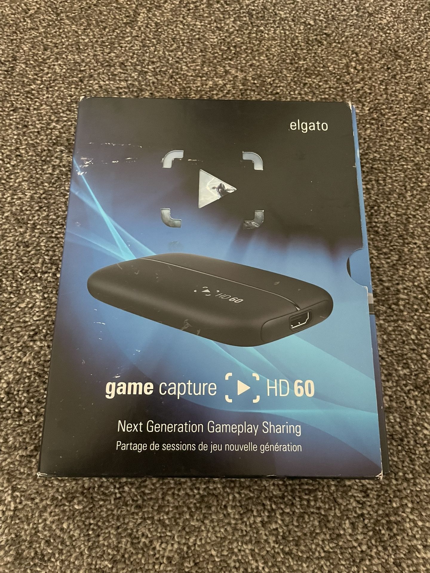 Elgato Game Capture HD60 - Next Generation Gameplay Sharing for PlayStation 4, Xbox One & Xbox 360, 1080p Quality with 60 fps