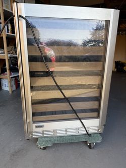 GE Monogram built-in wine fridge