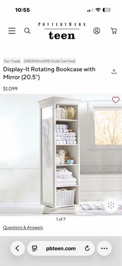 Pottery barn storage spinner