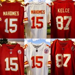  Travis Kelce Patrick Mahomes Kansas City Chiefs  Nike Jerseys  See Prices 