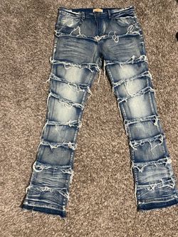 Stacked Jeans