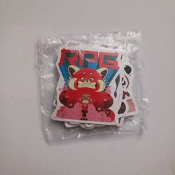 TURNING RED 30 PC STICKERS 