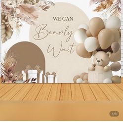 We Can Bearly Wait Backdrop