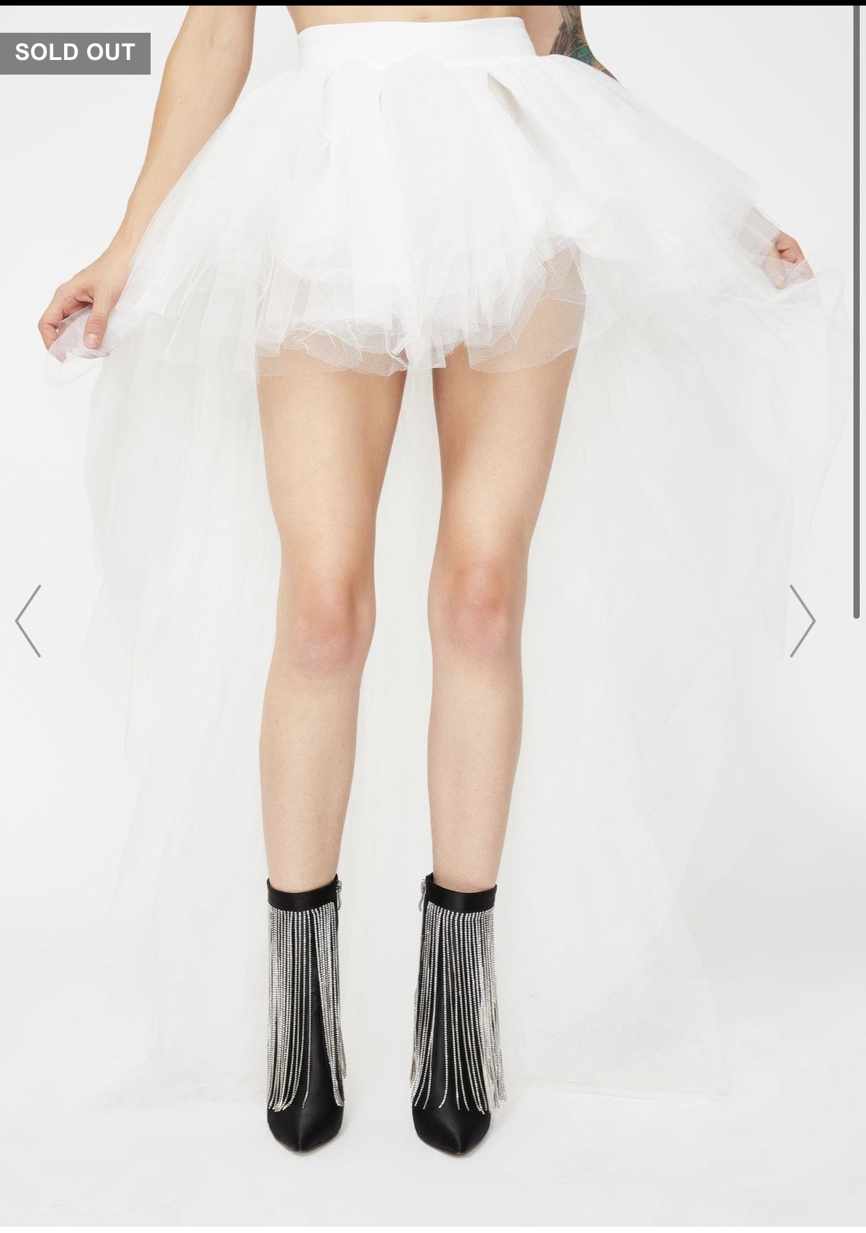 KiKi Riki High low tulle Skirt