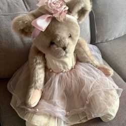 Rare Giant 32” Bearington Ballerina Bear 