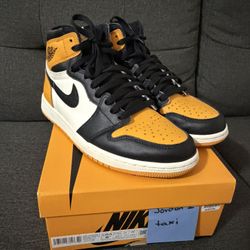 Jordan 1 Yellow Toe Sz 8.5 Men’s 
