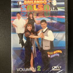 Bailando Salsa Volume 2 (DVD, 1997) Ritmo & Sabor GC Films New Sealed