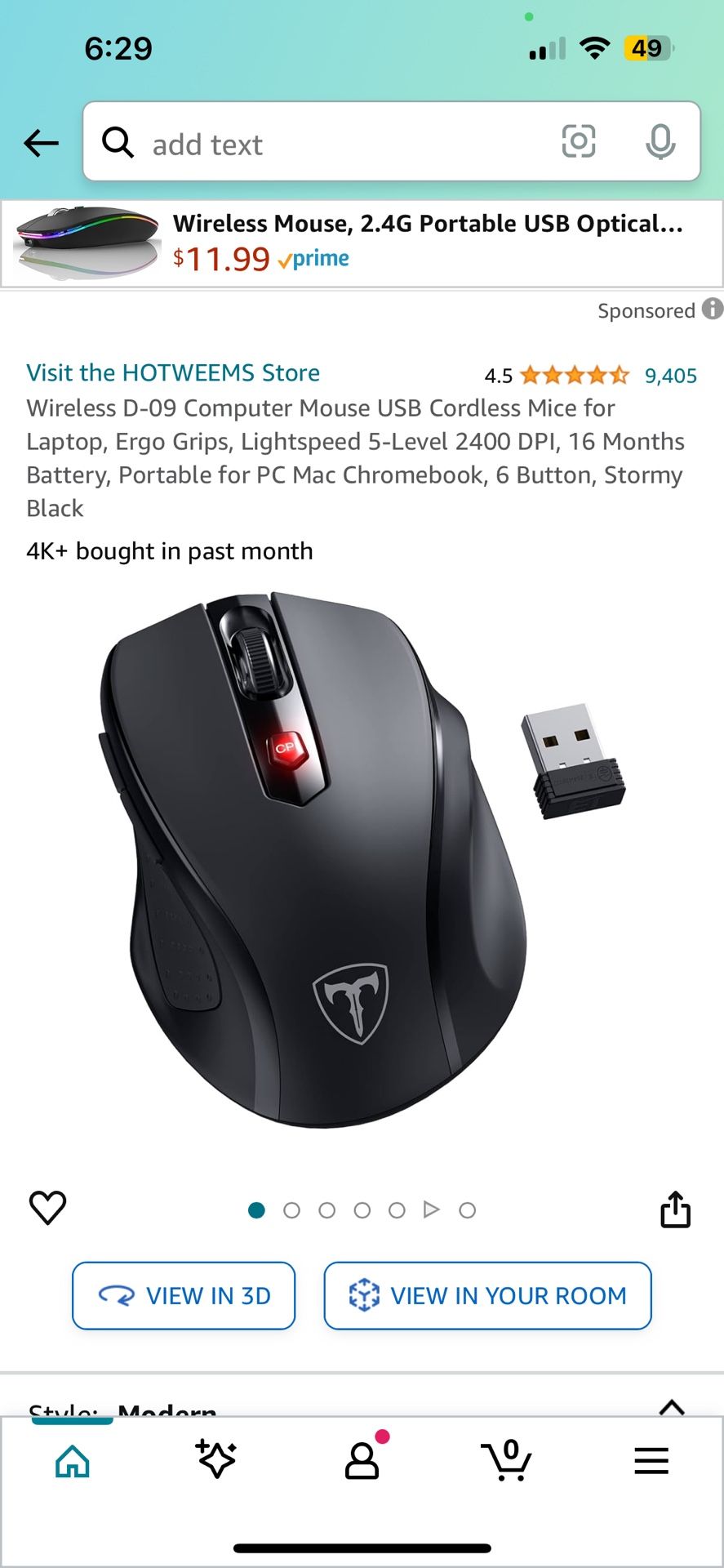 Wireless Mouse 