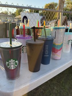 Starbucks And Dutch Bros Cups