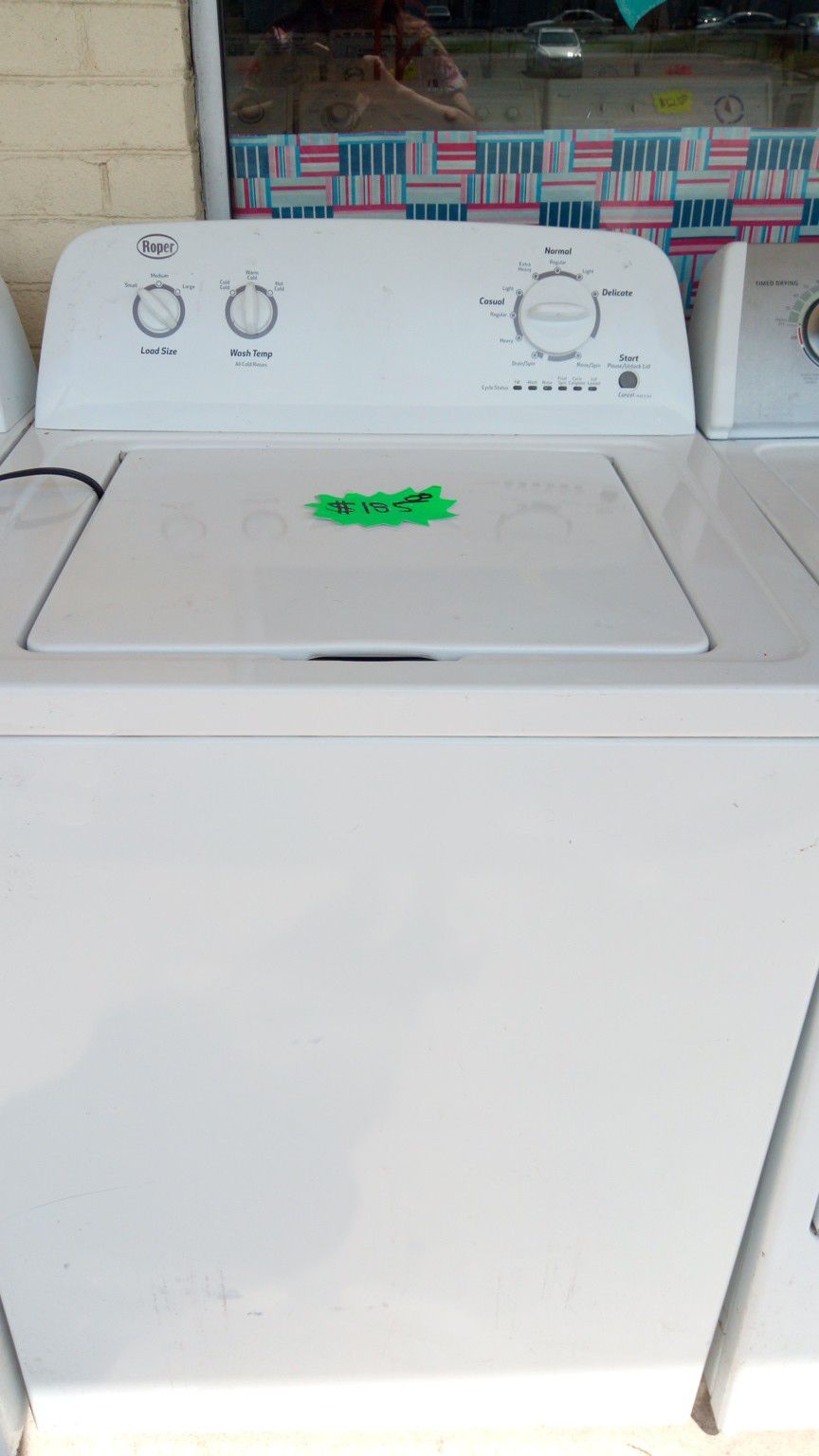 Roper by Whirlpool washer white