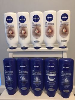 $40 for 10bottles of Nivea body lotion in shower it’s 400ml each bottle brand new and pick up Gahanna