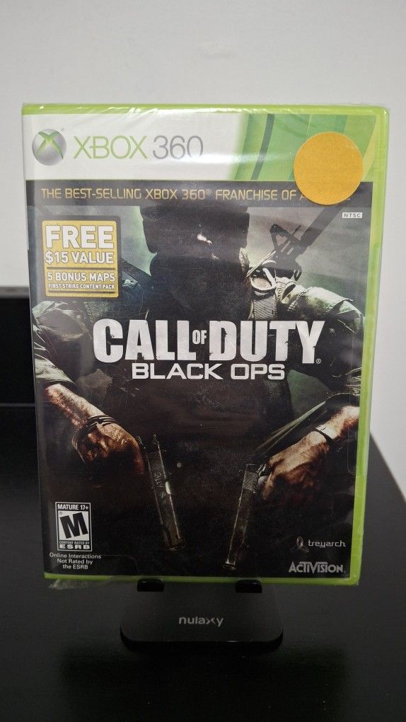 Xbox 360 Call Of Duty Black Ops Brand New Sealed
