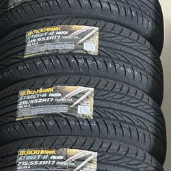 215/55/17 New Tires With Free Installation,firm Price