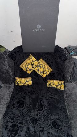 Versace “I Love Baroque” Medusa Amplified Bathrobe - Unisex
