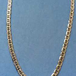 24” Diamond Cut 4mm Necklace 14k Gold Plated *For Ladies, Boys, Thin Men’s *Pickup Boca Raton