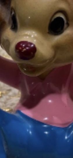 Rare Vintage Disney Br’er The Rabbit Ceramic Figurine.