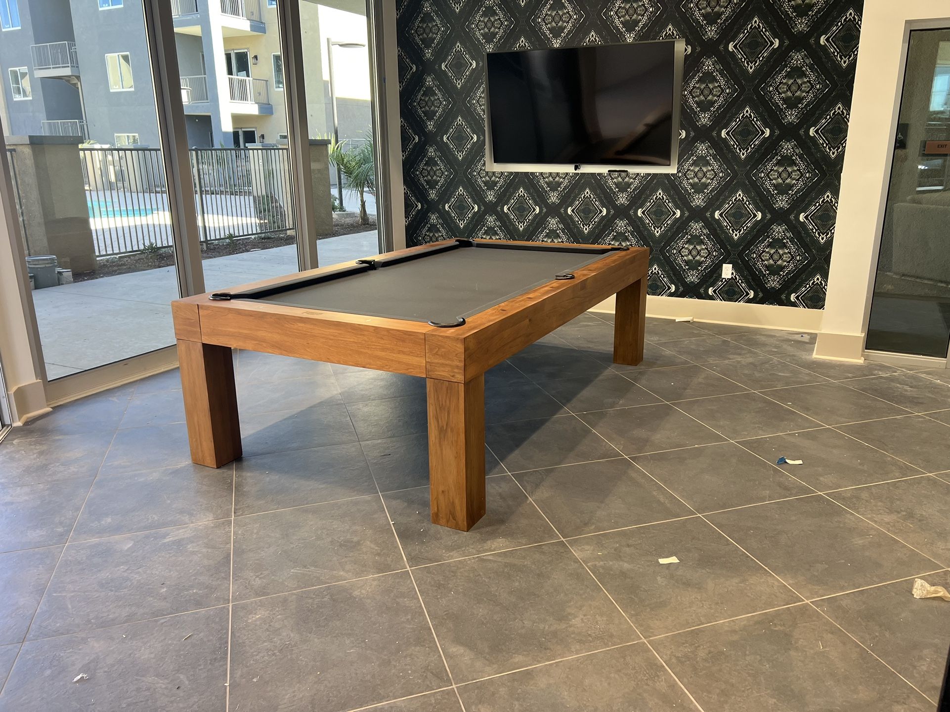 Gently Used Modern Pool Table Pottery Barn Style Look