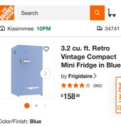 Compact refrigerator Frigidaire 3.2 cu