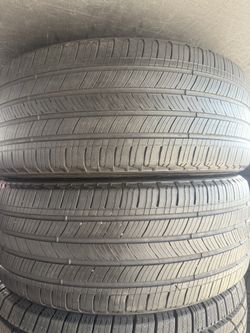 2 used tires 235/55r19 Michelin ‼️💵free installation and balance 👌💰