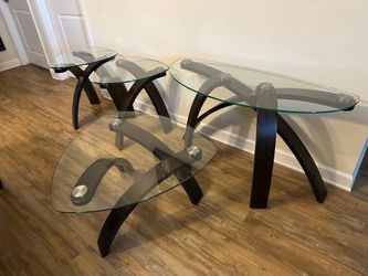 4 pc Living Room Table Set