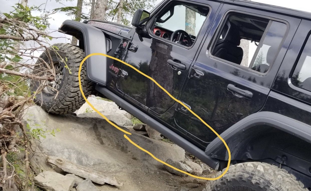 Jeep JL OEM Rock rails