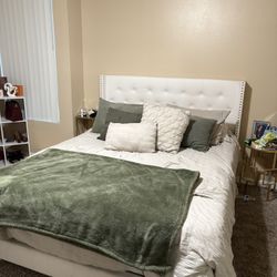 White Bed Frame 