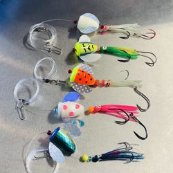 Spin-n-glo rig for Columbia river spring chinooks