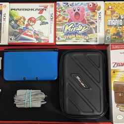 Nintendo 3ds Xl Bundle Comes With Games Carrying Case And Charger