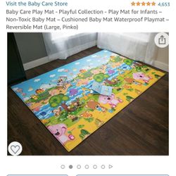 Baby care play mat