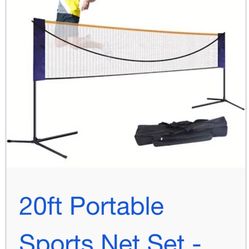 New Badminton Net Set