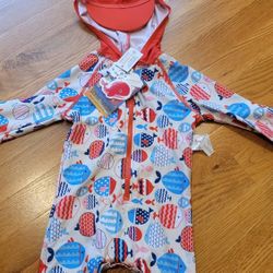 1 Piece Infant Swimwear (12-18 Months)