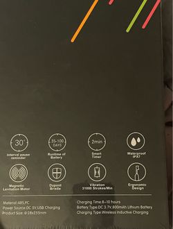 Sonic Electric Toothbrush