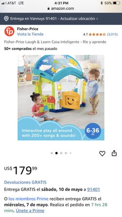 Toddler Baby toys Activity playhouse Fisher Price