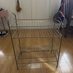 Record Storage Shelf