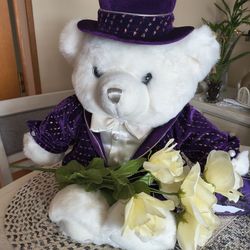Purple Teddy Bear