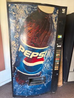 Pepsi vending machine