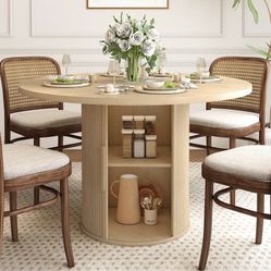 Table & 4piece Chair Set 