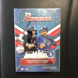 Brand New and Sealed 2022 Bowman Baseball Blaster Box