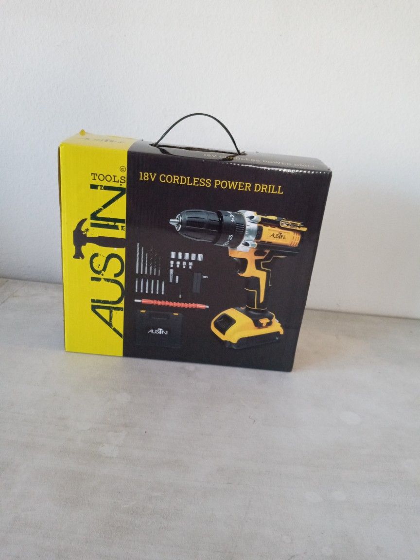 Austin Tools 18V Cordless Power Drill