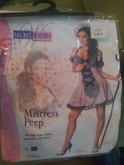 Womens Halloween Little Mistress Peep