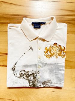 Ralph Lauren Polo Graphic Polo Shirt women's M size